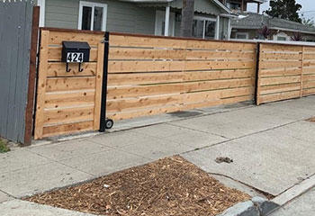 Wooden Gate Repair - Malibu